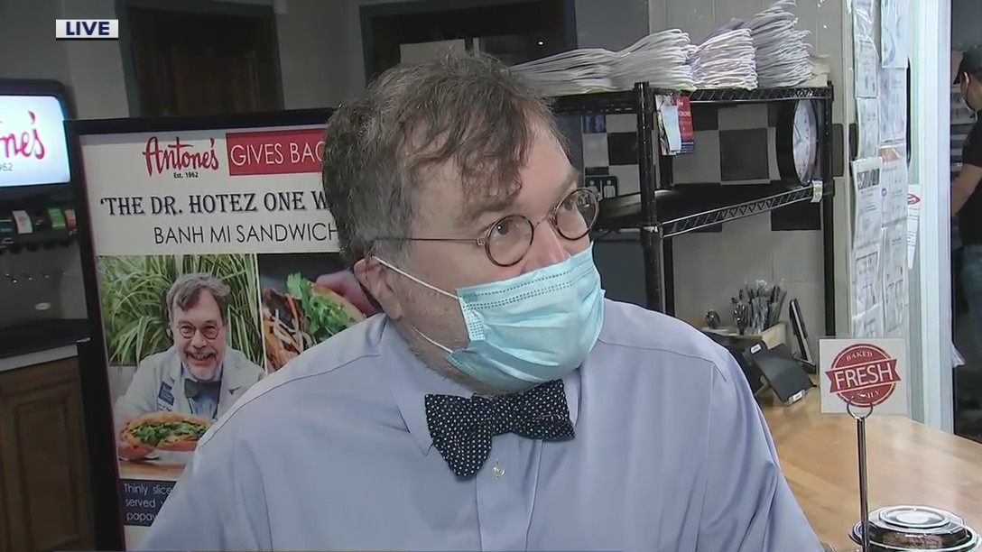 Antone's now serving 'Dr. Hotez One World' sandwich