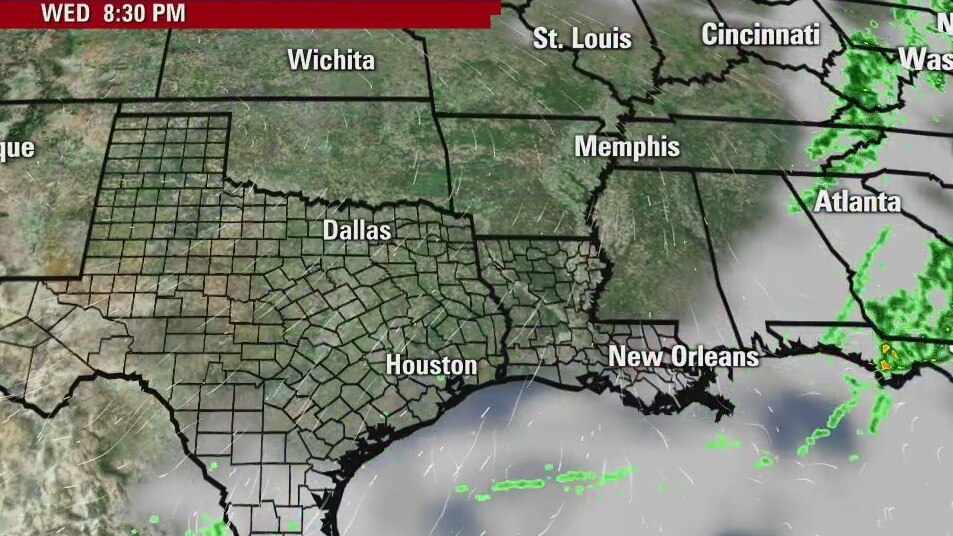 Wednesday evening weather forecast