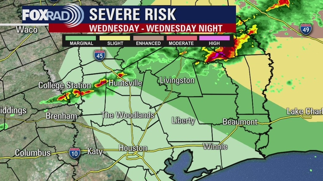 Wednesday Evening Weather Forecast