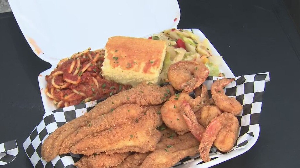 Fish options at Houston Black Restaurant Week