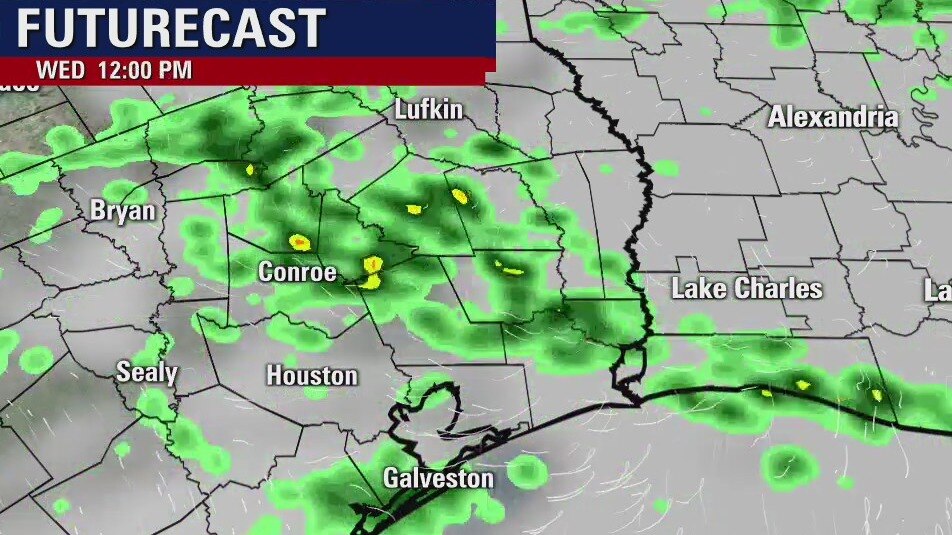 Wednesday morning weather forecast