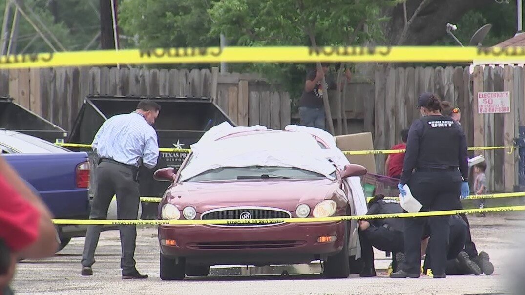 Manhunt underway after two people were shot, killed