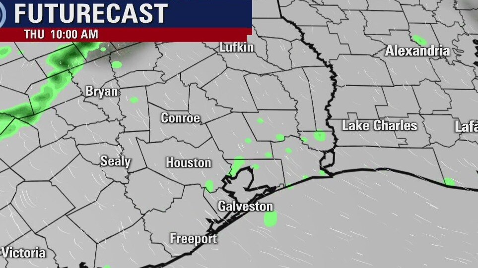 Thursday morning weather forecast