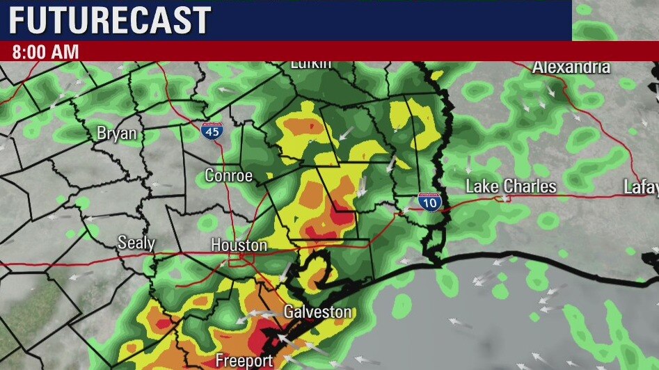 Friday morning weather forecast