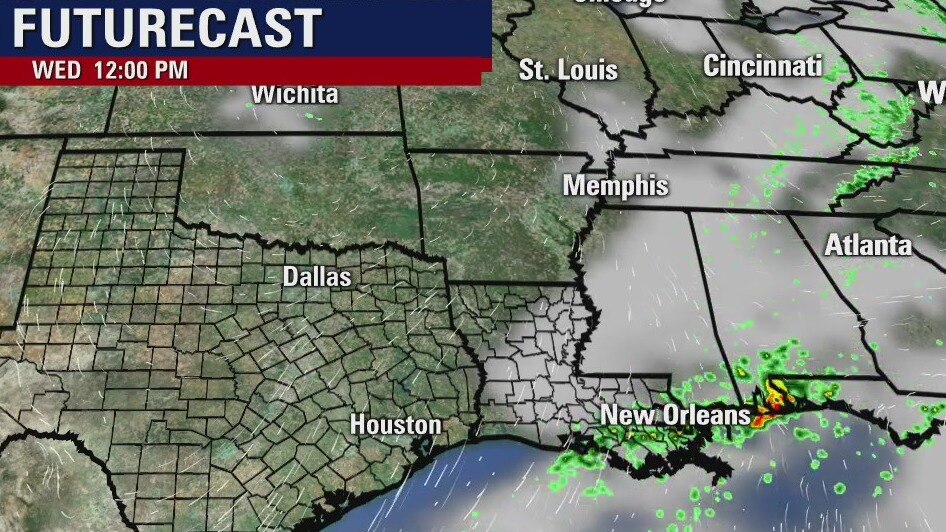 Wednesday morning weather forecast