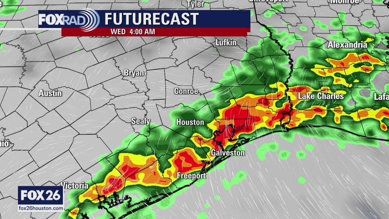 Monday Evening Weather Forecast