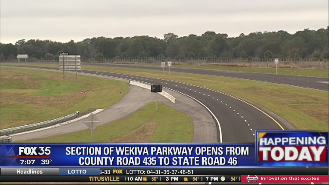 Section of Wekiva Parkway opens