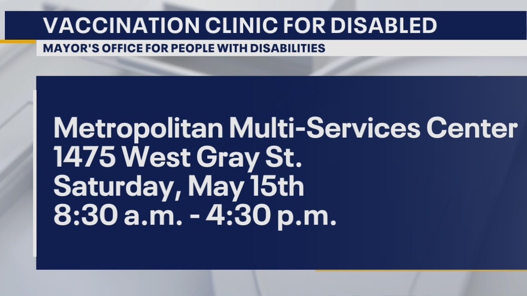 Transportation provided to vaccine clinic for people with disabilities