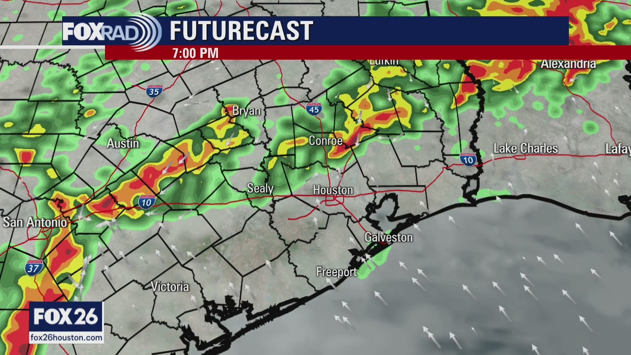 Tuesday Evening Weather Forecast