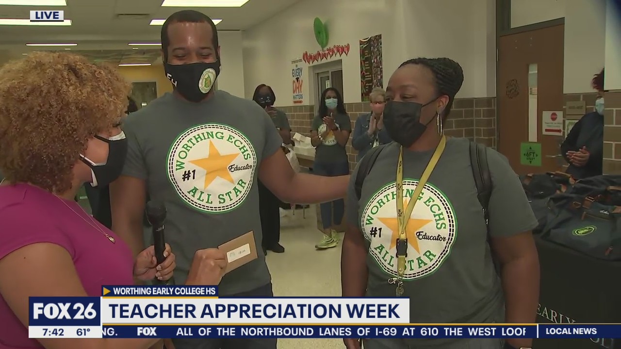 Showing love to teachers!