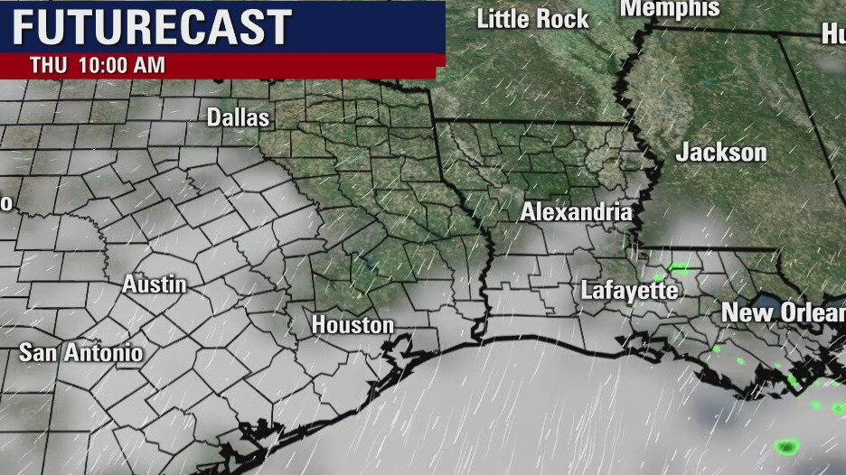 Thursday morning weather forecast