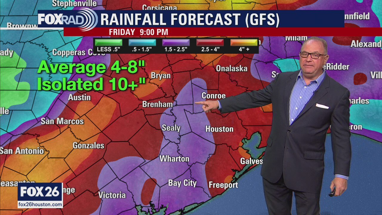 Tuesday Evening Weather Forecast