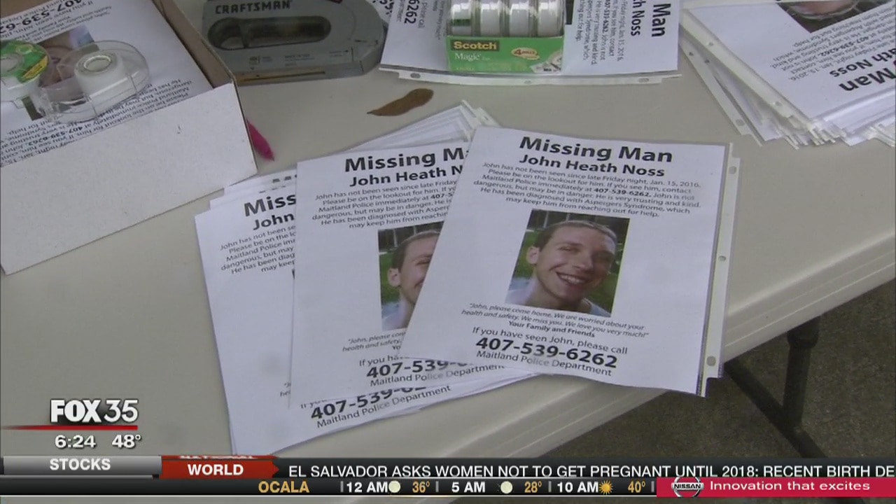 missing man search