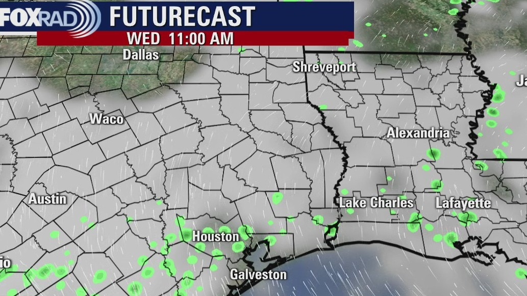 Wednesday morning weather forecast