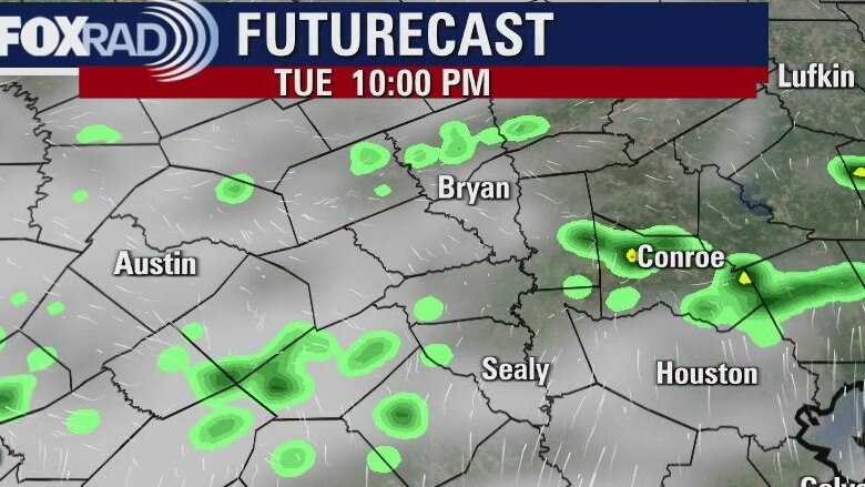 Tuesday evening weather forecast
