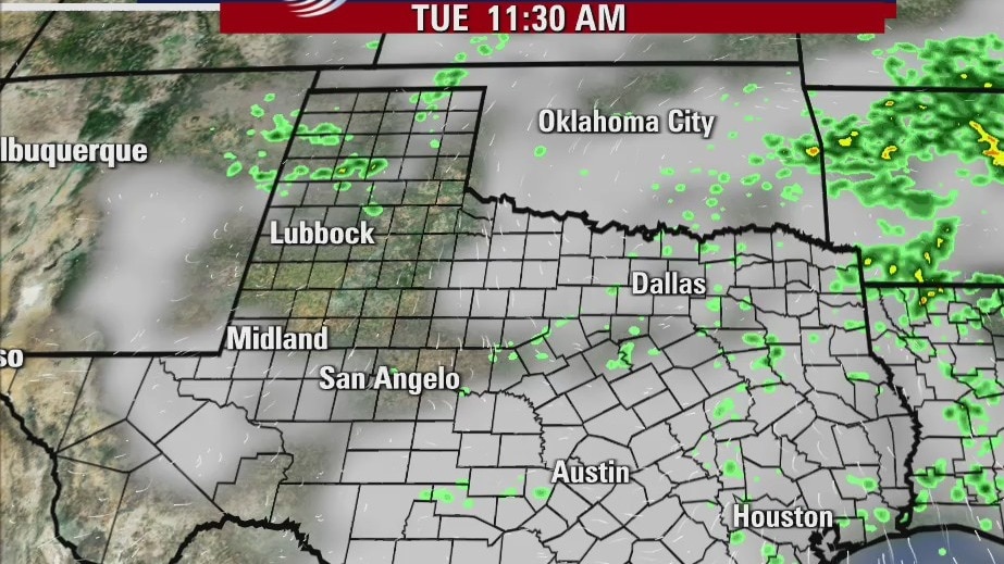 Tuesday morning weather forecast