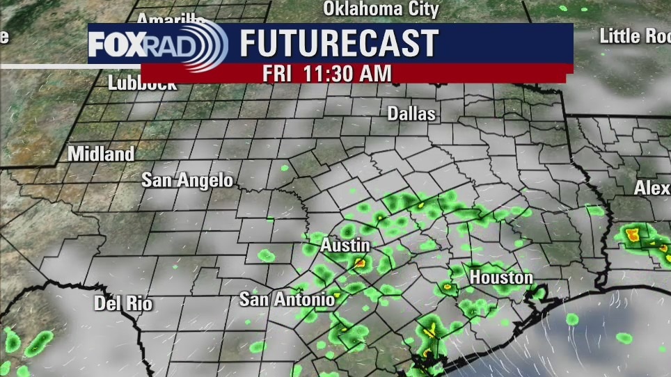 Friday morning weather forecast