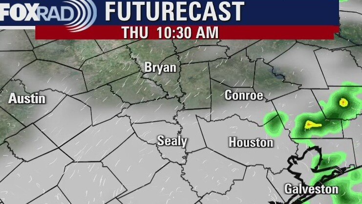 Thursday morning weather forecast
