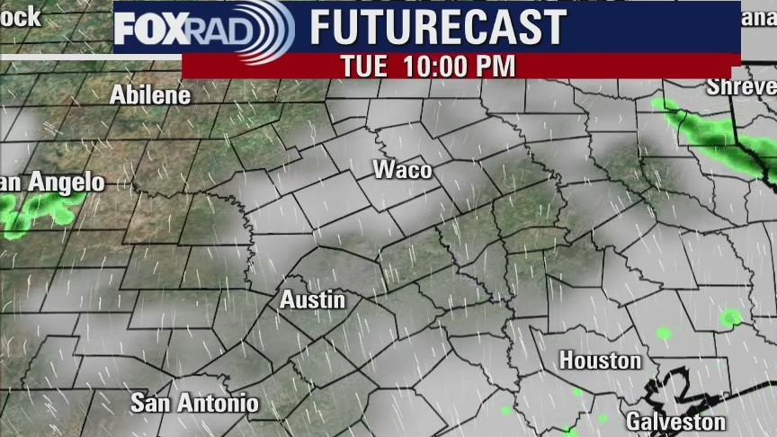 Tuesday evening weather forecast