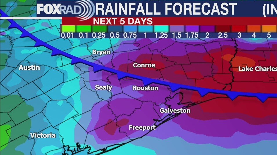 Friday morning weather forecast