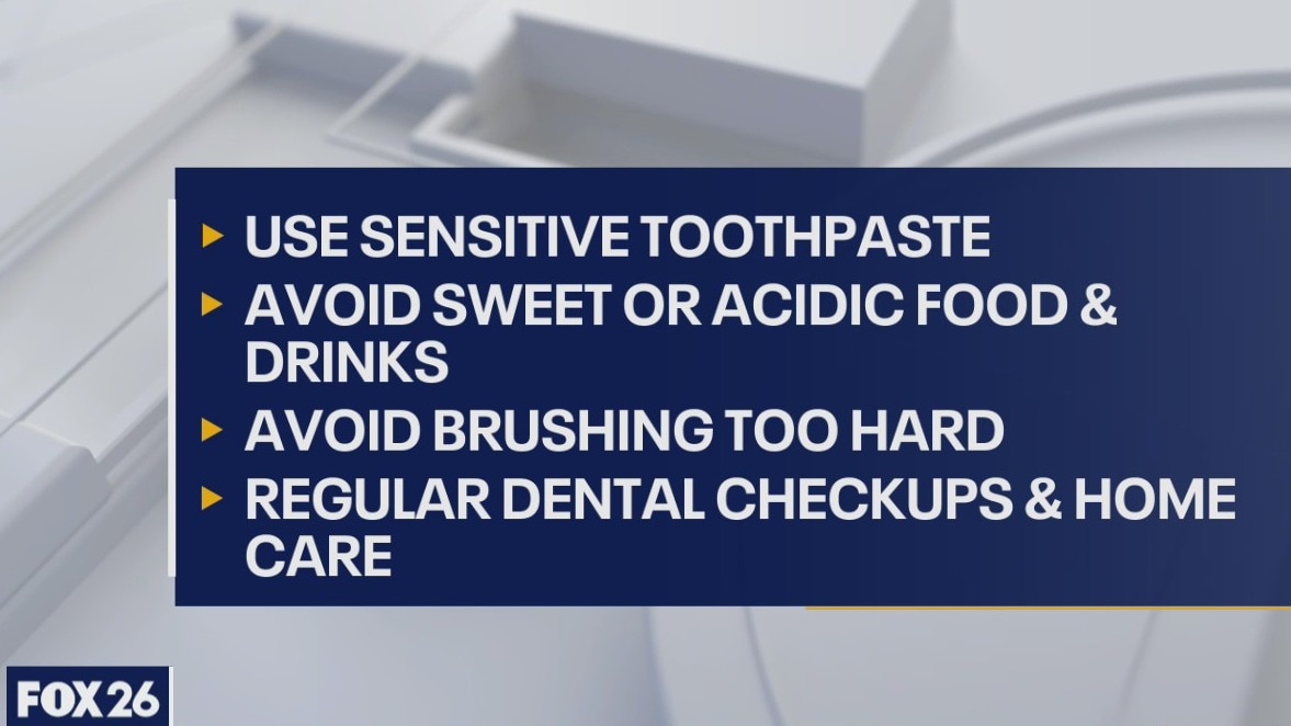 Avoiding and treating tooth sensitivity
