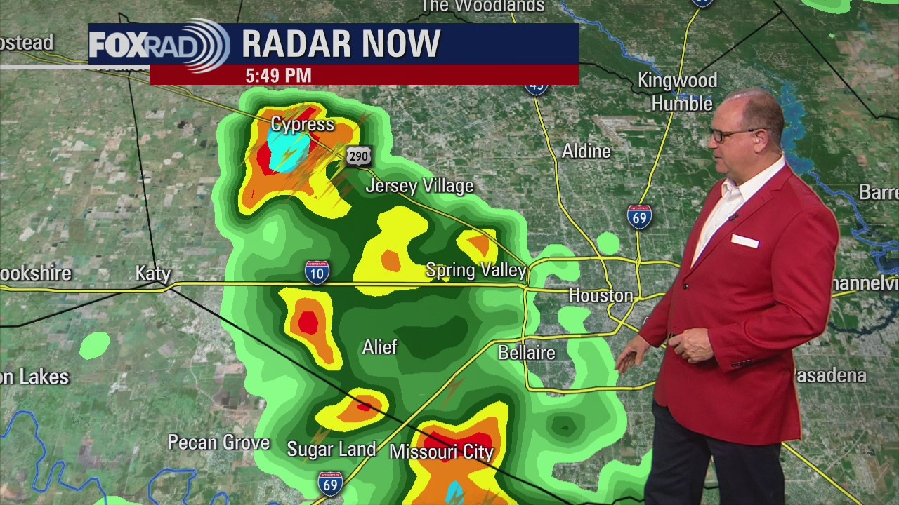 Monday Evening Weather Forecast