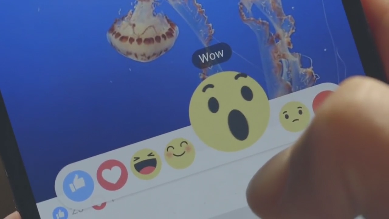 Facebook reactions rolling out soon