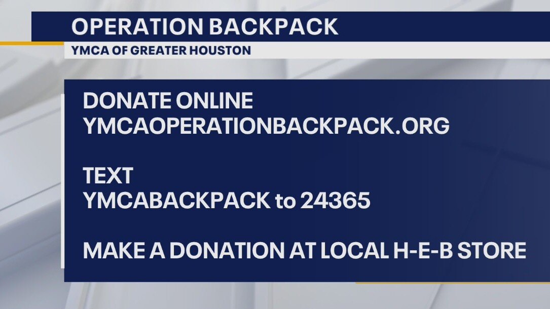 YMCA Operation Backpack accepting donations through August