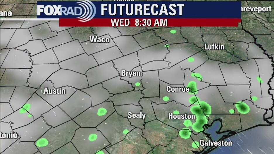 Wednesday morning weather forecast