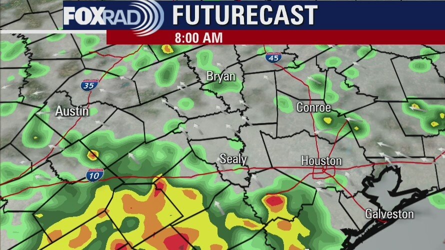 Friday morning weather forecast