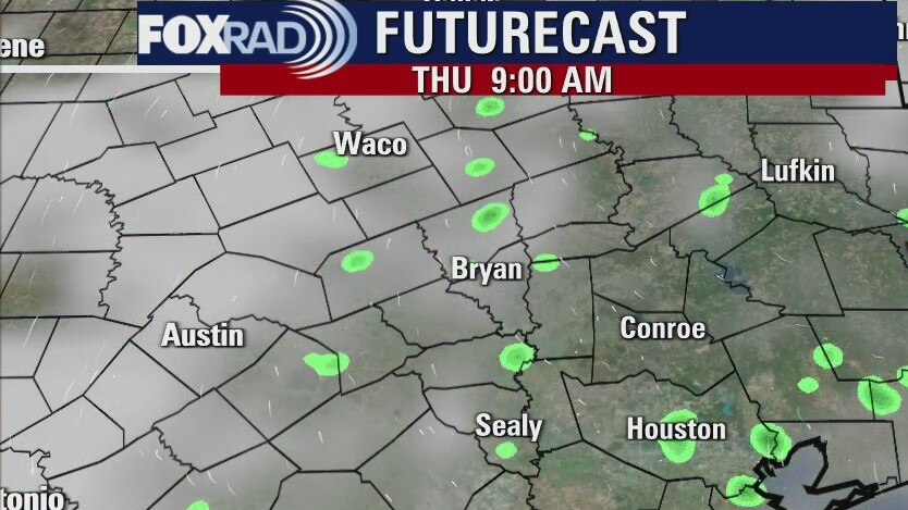 Thursday morning weather forecast