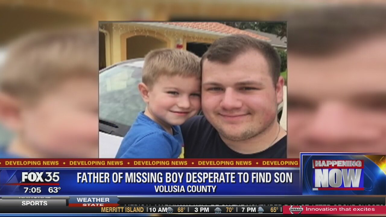 Missing 3-year-old's father talks
