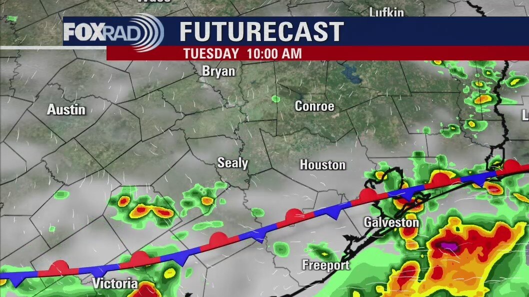 Tuesday morning weather forecast