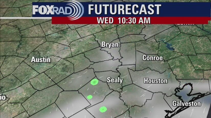 Wednesday morning weather forecast