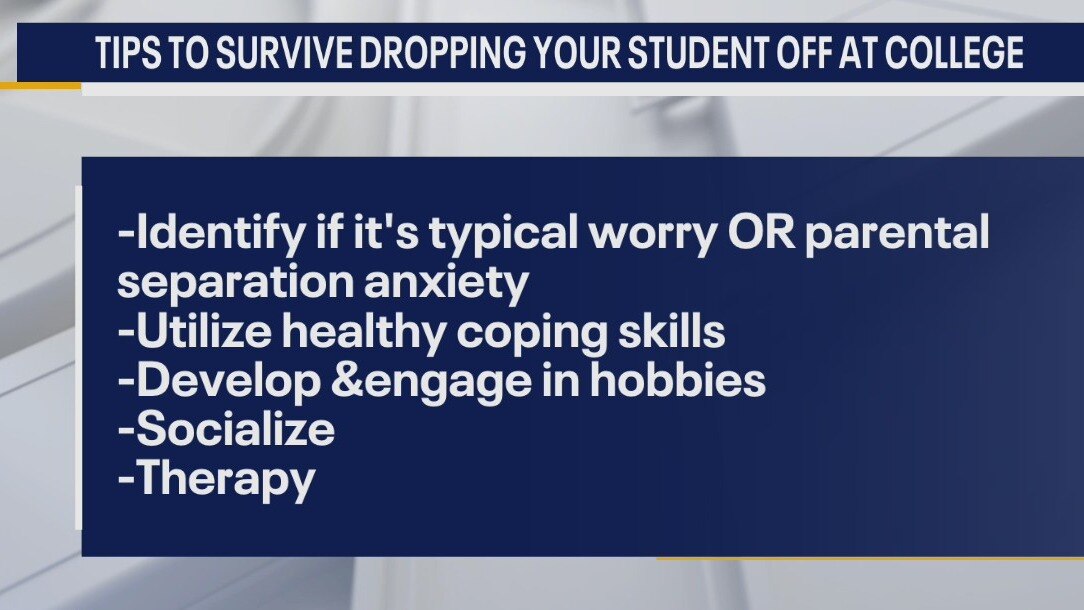How to survive dropping your kid off at college