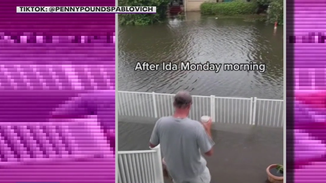 Social media videos highlight conditions during, after Ida