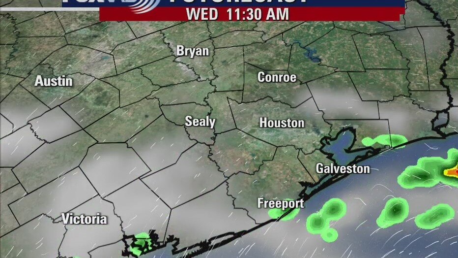Wednesday morning weather forecast