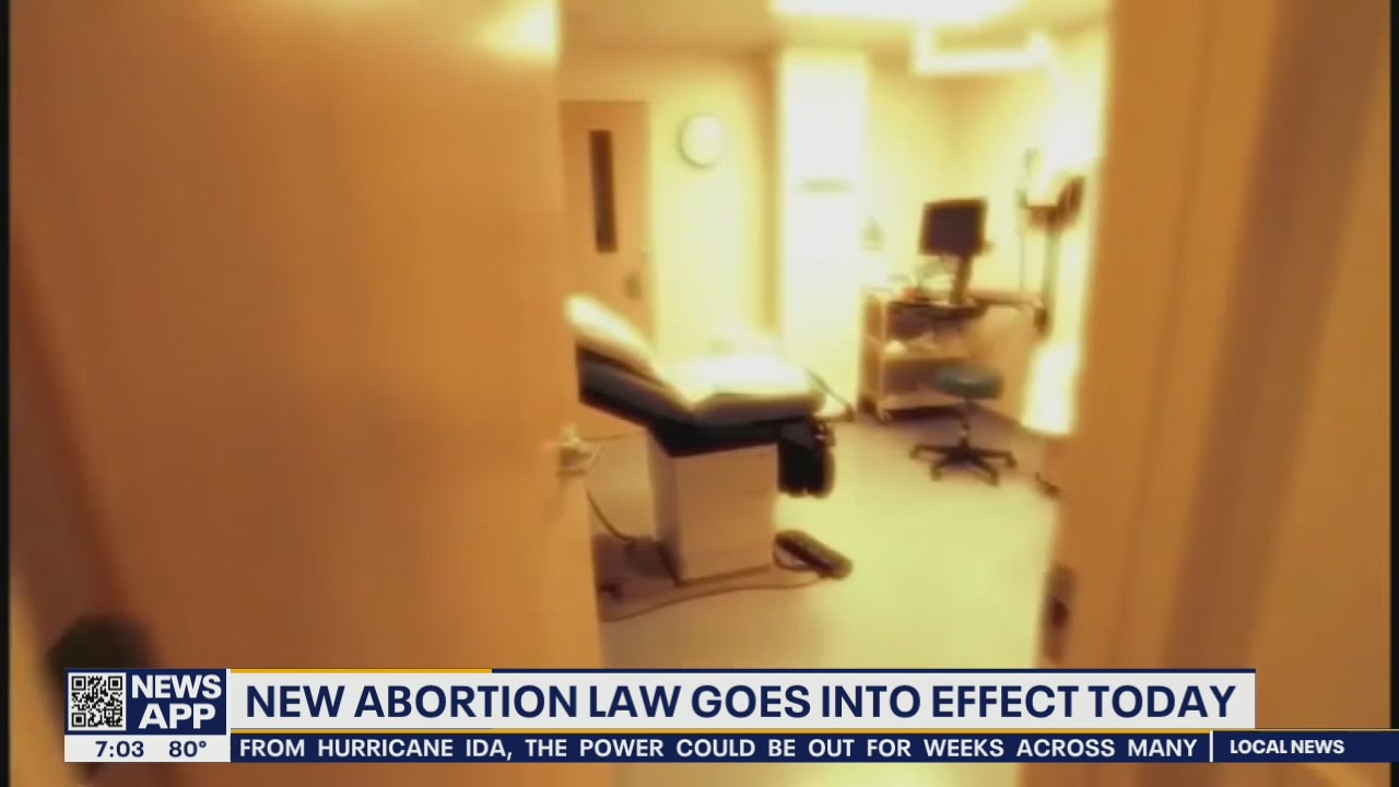 New abortion law goes into effect today