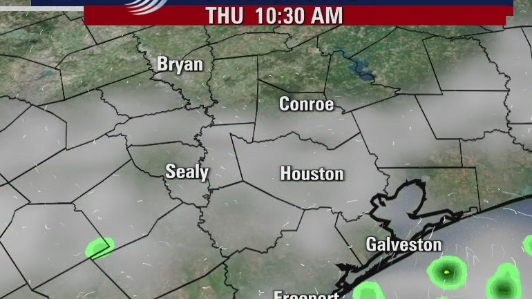 Wednesday morning weather forecast
