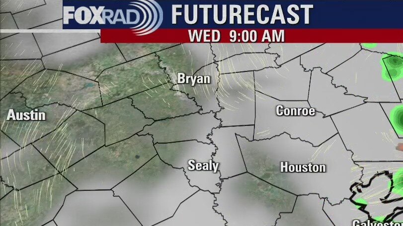 Wednesday morning weather forecast