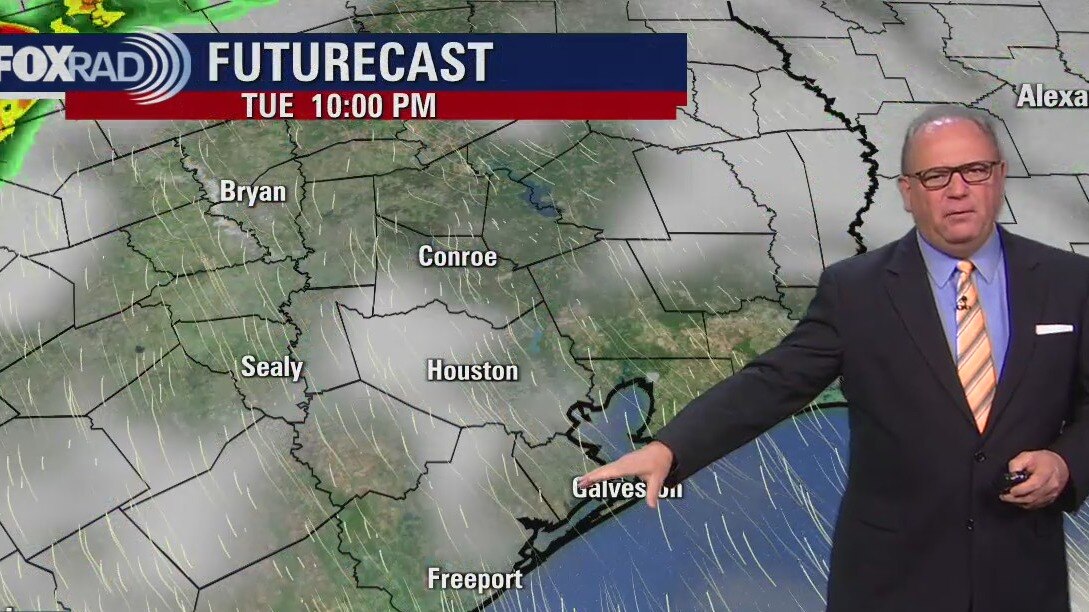 Tuesday evening weather forecast