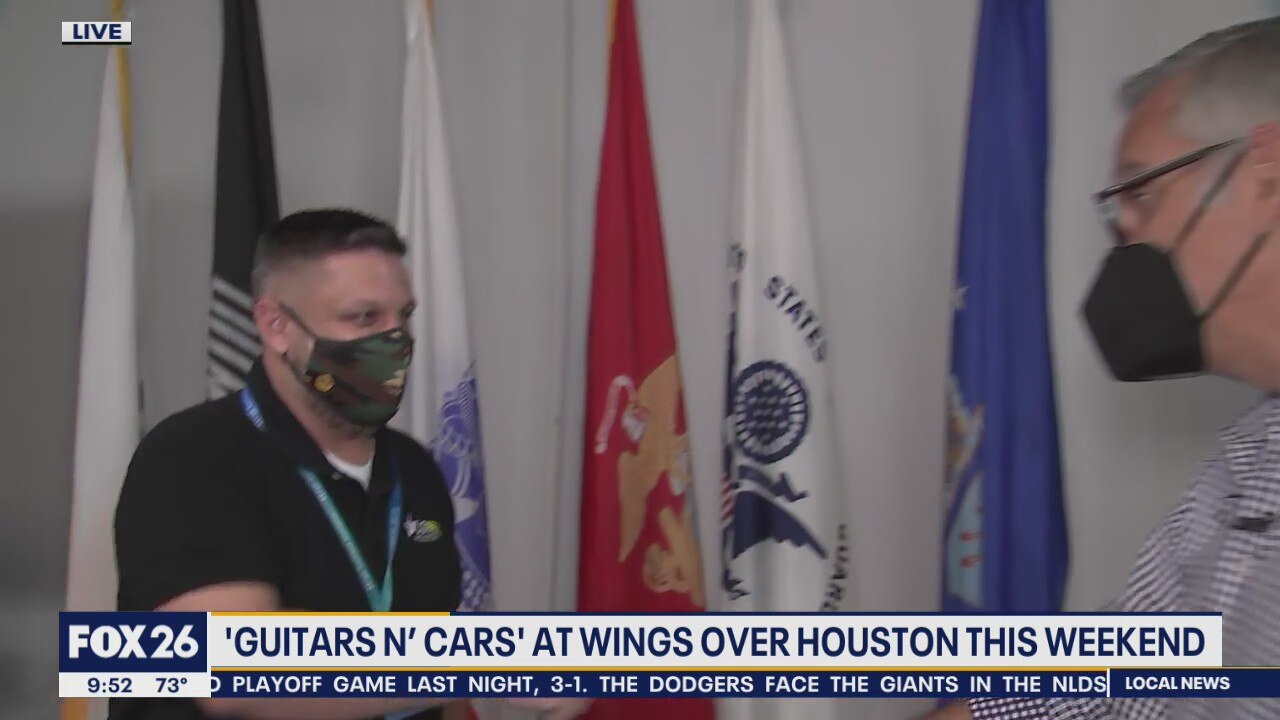Guitars N' Cars at Wings Over Houston