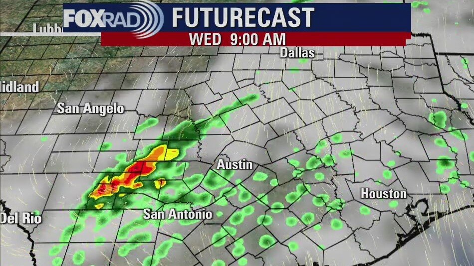 Wednesday morning weather forecast