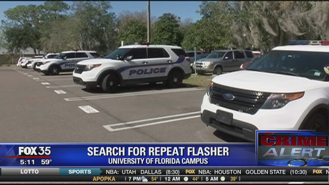 UF police search for serial flasher