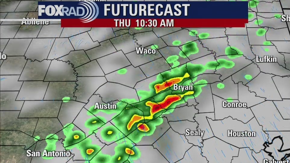 Thursday morning weather forecast