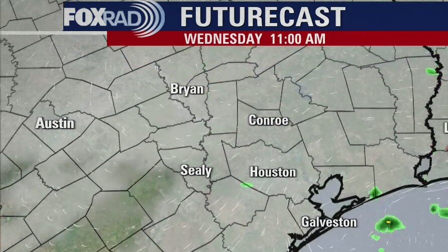 Wednesday morning weather forecast