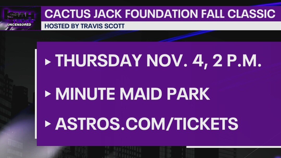 Cactus Jack foundation fall classic is Thursday