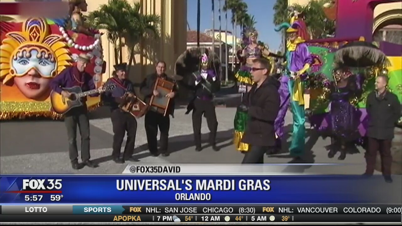 Universal Orlando's Mardi Gras