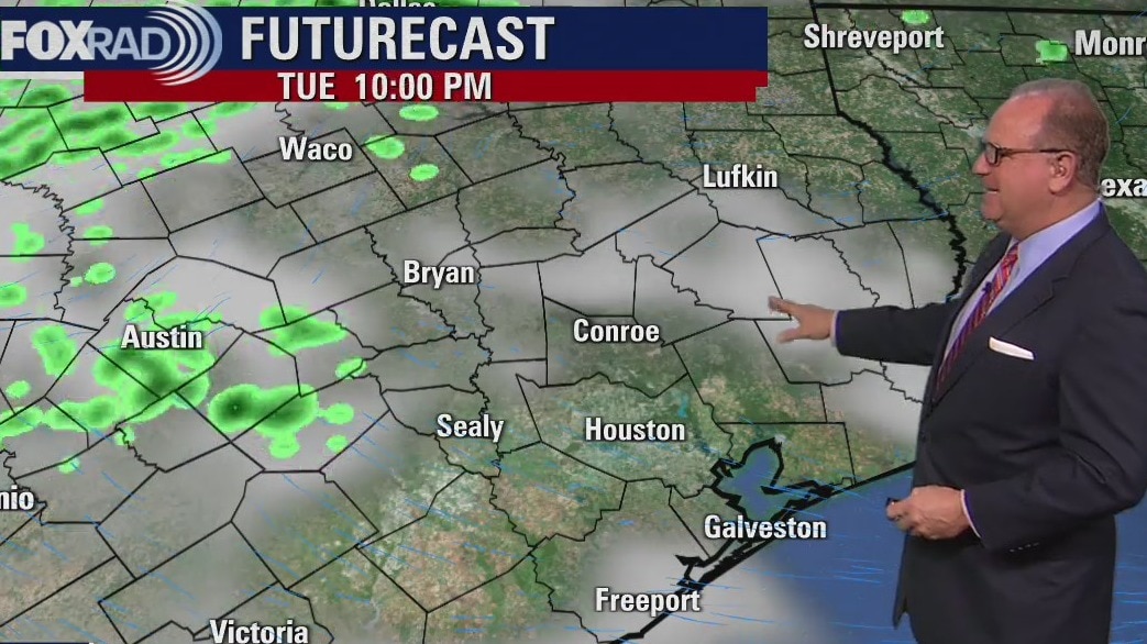 Tuesday evening weather forecast