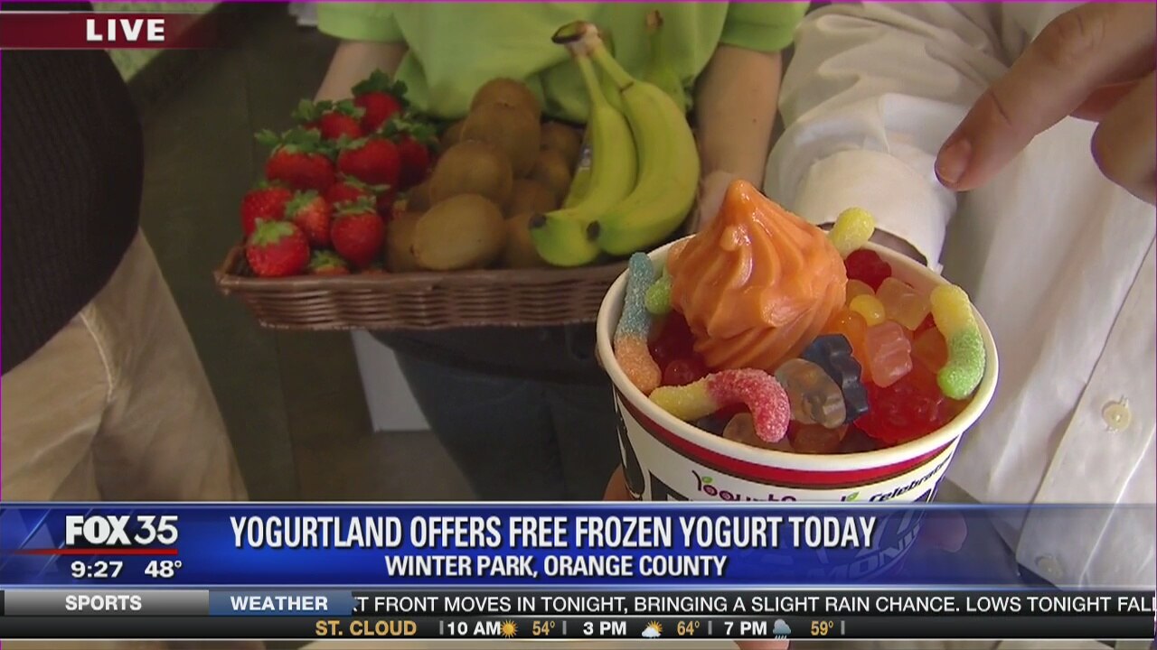 David Does It: Free Yogurt at Yogurtland
